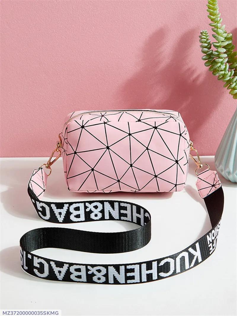 Chic Pink Crossbody Bag for Girls, C-AR-8 Pink – Fashion Kahani