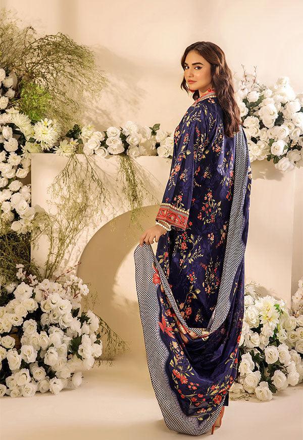 3Pc Digital Printed Unstitched Suit