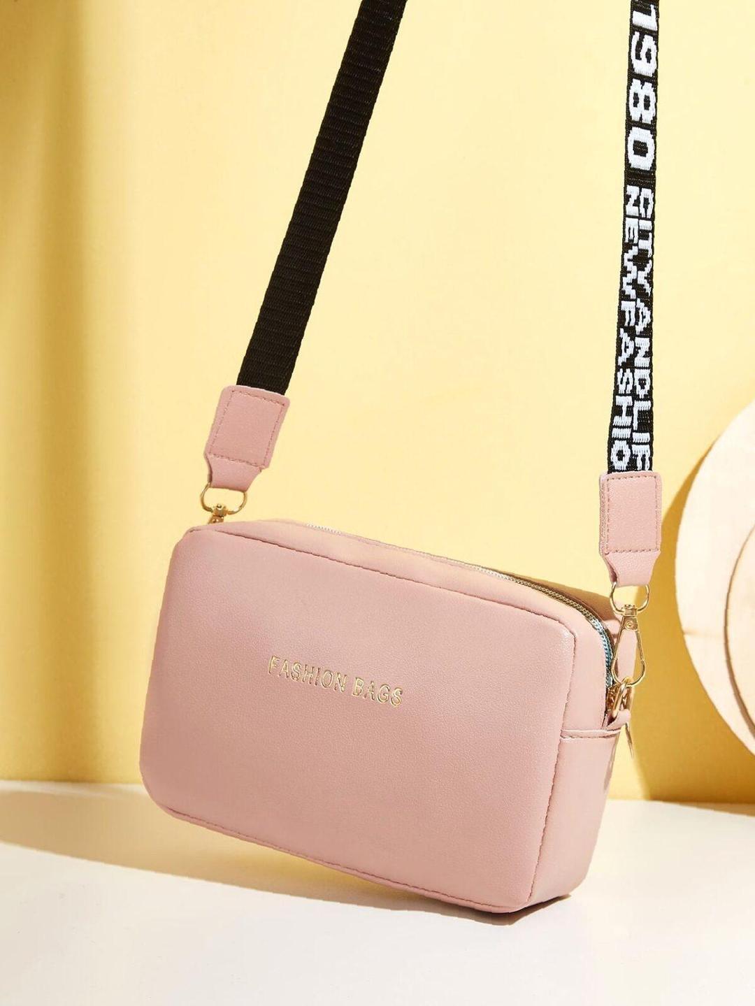 Girl's White PU Leather Minimal Crossbody Bag – Fashion Kahani